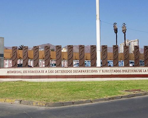 Imagen del monumento Memorial A Los Detenidos Desaparecidos Antofagasta