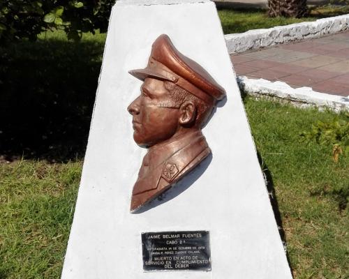 Imagen del monumento Carabinero Jaime Belmar