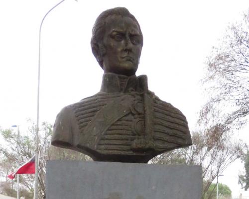Imagen del monumento General José Miguel Carrera