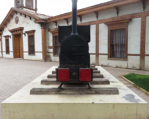 Imagen del monumento Locomotora Interior Mina