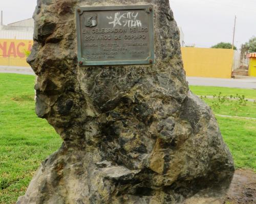 Imagen del monumento En Celebración A Los 250 Años De Copiapó