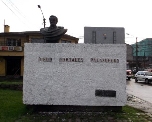 Imagen del monumento Diego Portales PaLazuelos