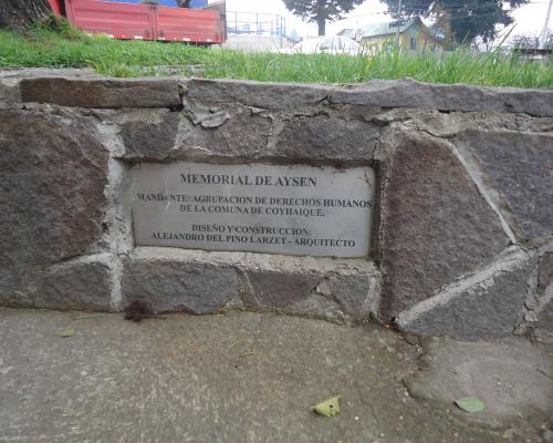 Imagen del monumento Memorial En HomenajeDe Los Detenidos Desaparecidos Y Ejecutados Políticos Región De Aysén