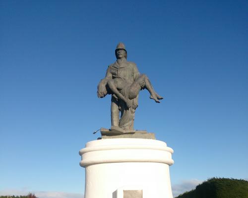 Imagen del monumento Bombero Santiago Violic