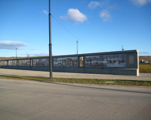 Imagen del monumento Muro Histórico De Tierra Del Fuego