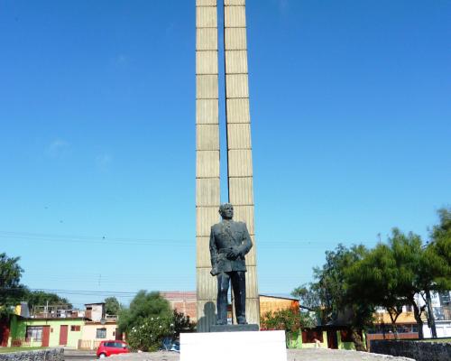 Imagen del monumento Placa Homenaje A Carabineros De Arica Al Fundador De Carabineros De Chile Gral. Carlos Ibañez Del Campo