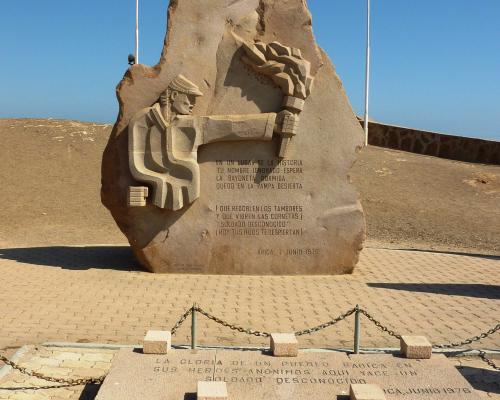 Imagen del monumento Soldado Desconocido