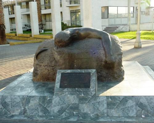 Imagen del monumento Trabajador Caído