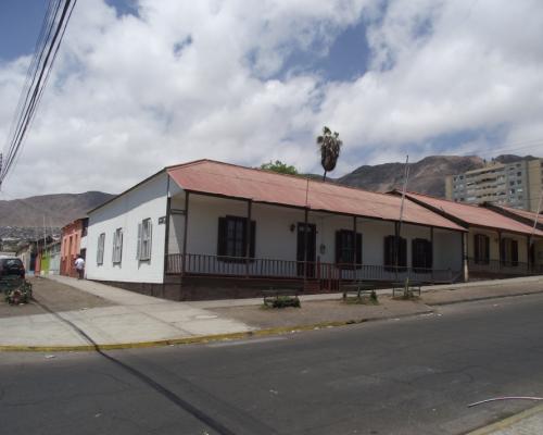 Imagen del monumento Las casas del ferrocarril de Antofagasta