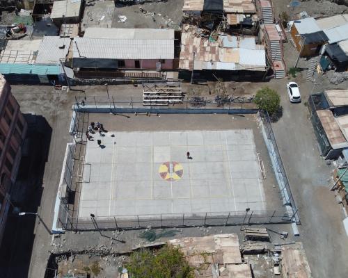 Imagen del monumento Multicancha deportiva de Pisagua