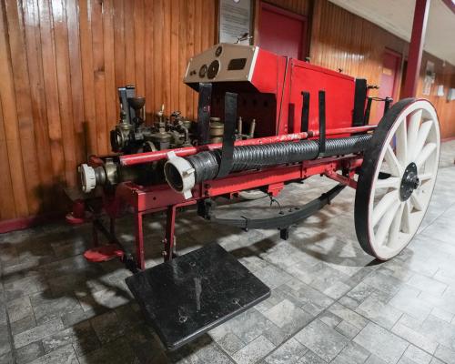 Imagen del monumento Reliquias bomberiles pertenecientes a los Cuerpos de Bomberos de Castro