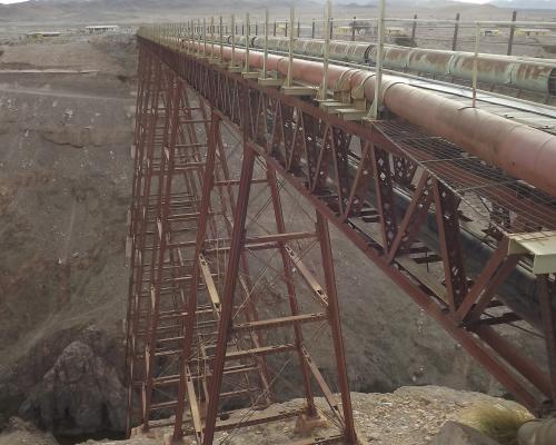 Imagen del monumento Viaducto de Conchi sobre el río Loa