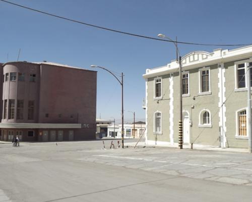 Imagen del monumento Centro Cívico del Campamento Minero de Chuquicamata