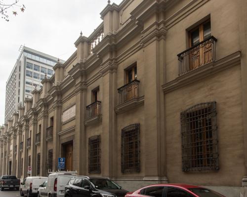 Imagen del monumento Ex Palacio viejo de los Tribunales, antiguo Palacio de la Aduana de Santiago