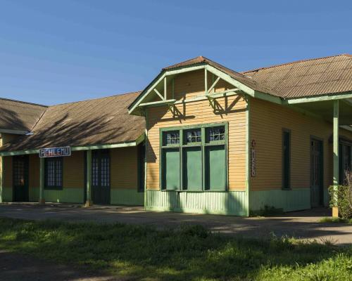 Imagen del monumento El Recinto de la Estación de los Ferrocarriles de Pichilemu