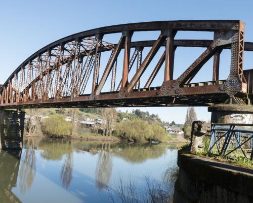 Imagen del monumento Puente Ferroviario sobre el río Chol Chol