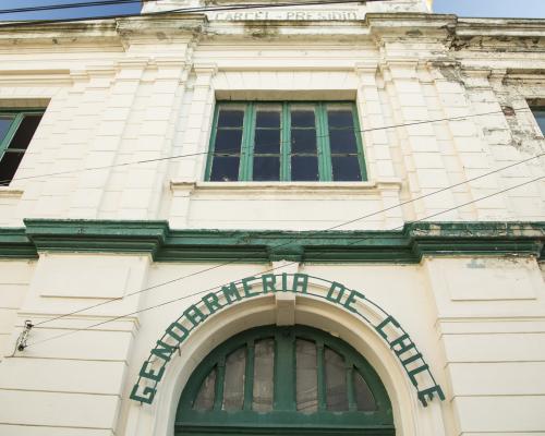 Imagen del monumento Edificio de la Dirección Regional de Gendarmería de Punta Arenas