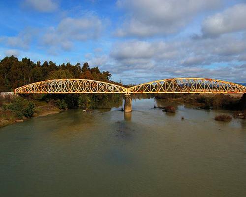 Imagen del monumento Puente ferroviario de Perquilauquén