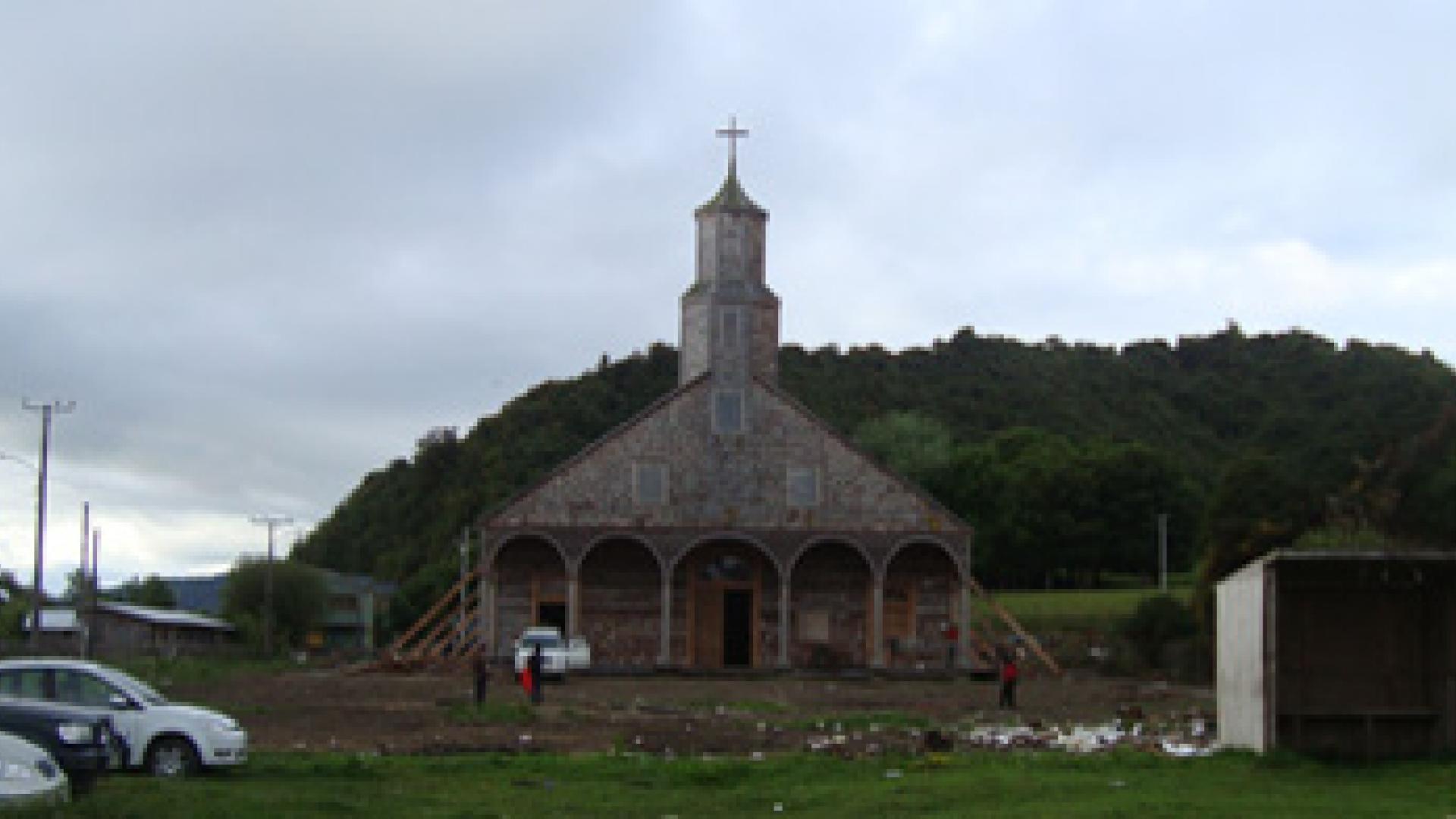 Imagen de Comunidad de Quinchao apoya Zona Típica en entorno de su iglesia Patrimonio de la Humanidad