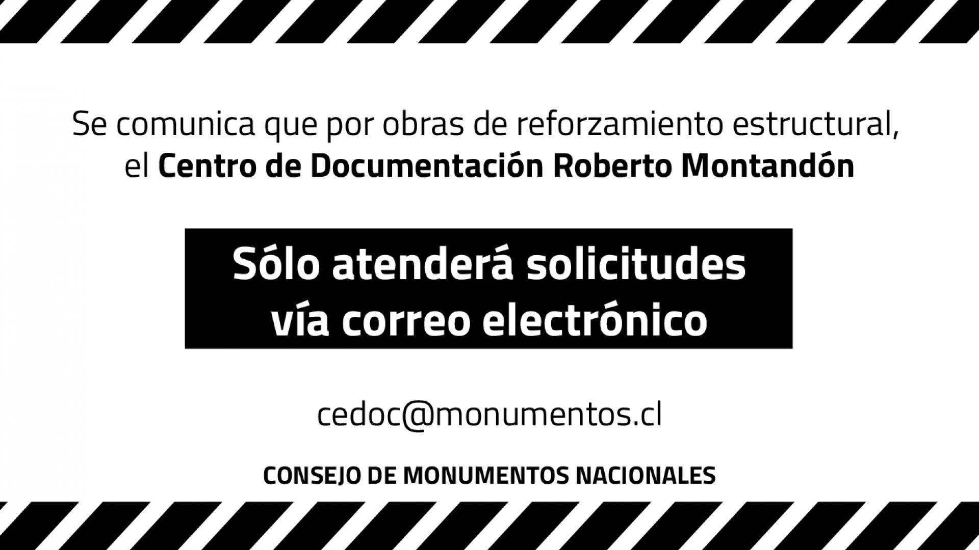 Imagen de El Centro de Documentación del CMN sólo atenderá solicitudes vía correo electrónico