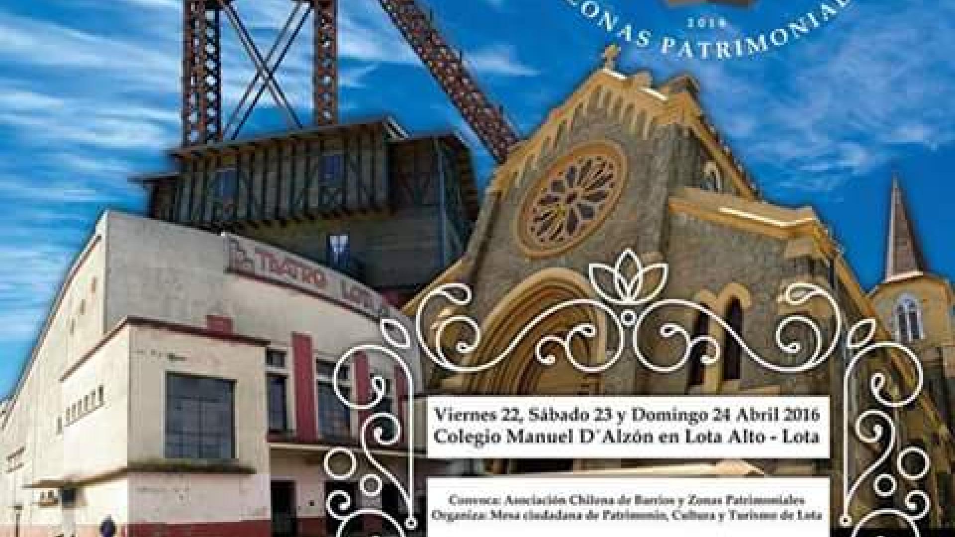Imagen de CMN participará del 5° Congreso Nacional de Barrios y Zonas Patrimoniales de Chile en Lota