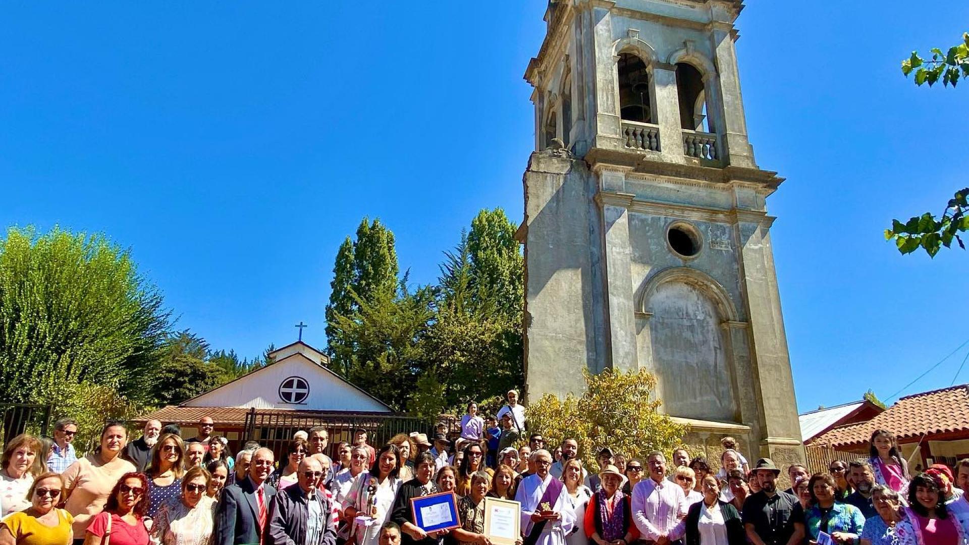 Imagen de Pueblo de Rere conmemora 100 años de su Torre Campanario