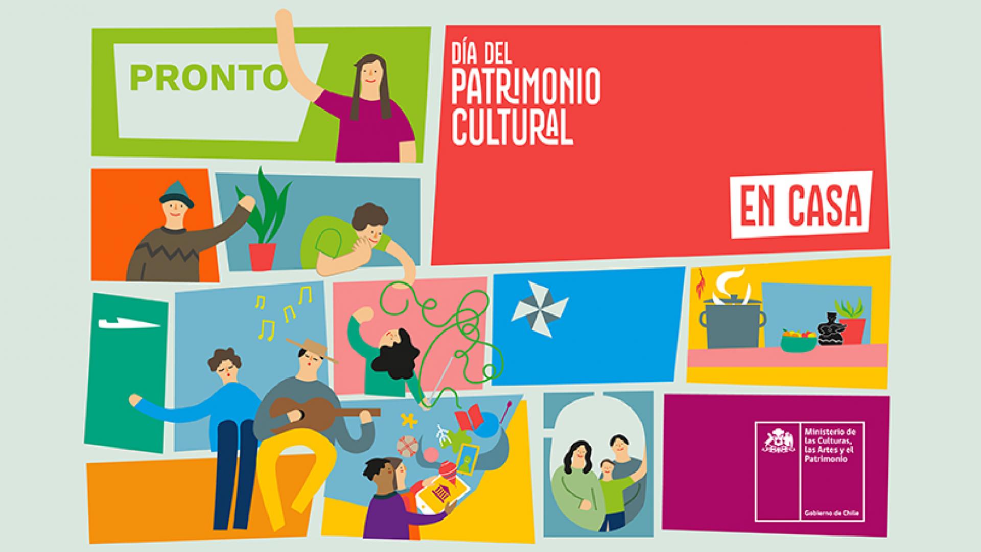 Imagen de Ministerio de las Culturas anuncia #DíadelPatrimonioEnCasa