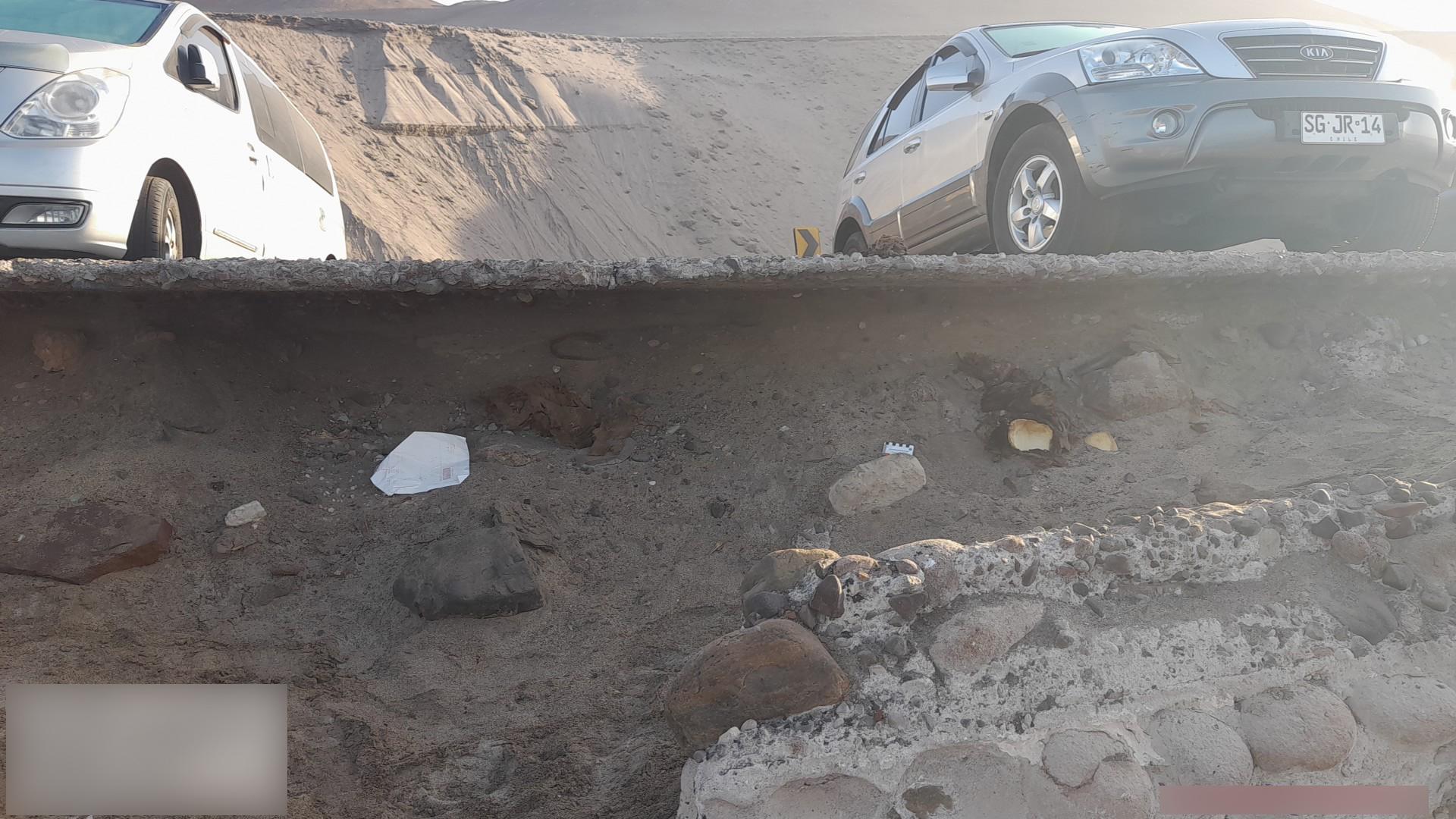 Imagen de Consejo de Monumentos confirma que restos hallados en playa de Arica son arqueológicos