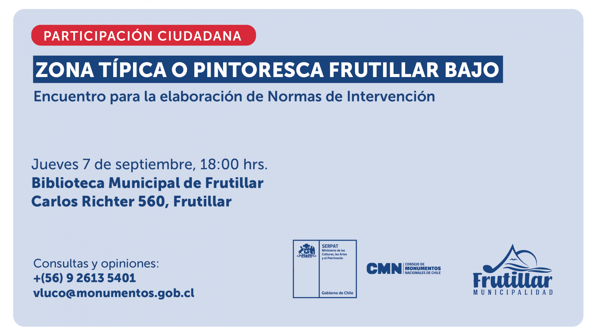 Imagen de ENCUENTRO DE PARTICIPACIÓN CIUDADANA NORMAS DE INTERVENCIÓN FRUTILLAR BAJO