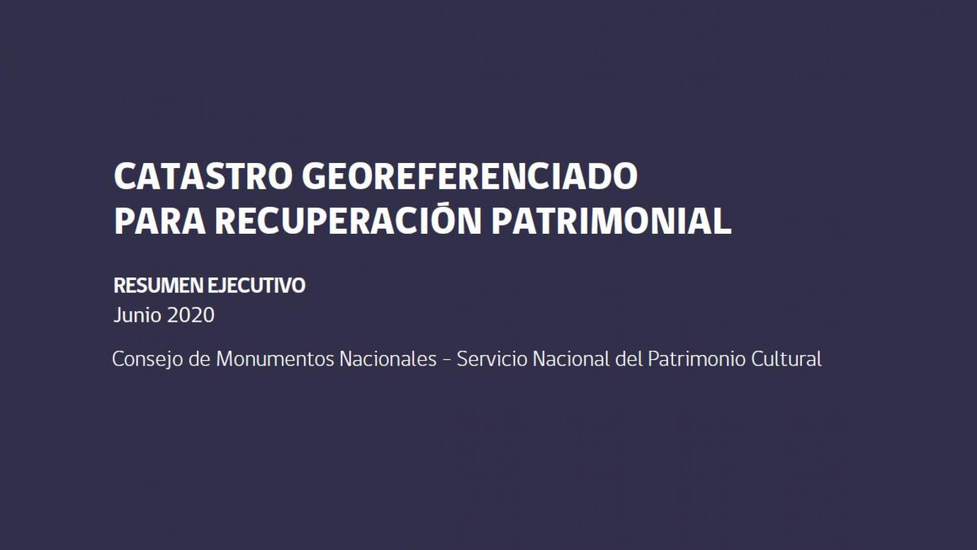 Imagen de Ministerio de las Culturas entrega resultados del Catastro georreferenciado de bienes patrimoniales alterados