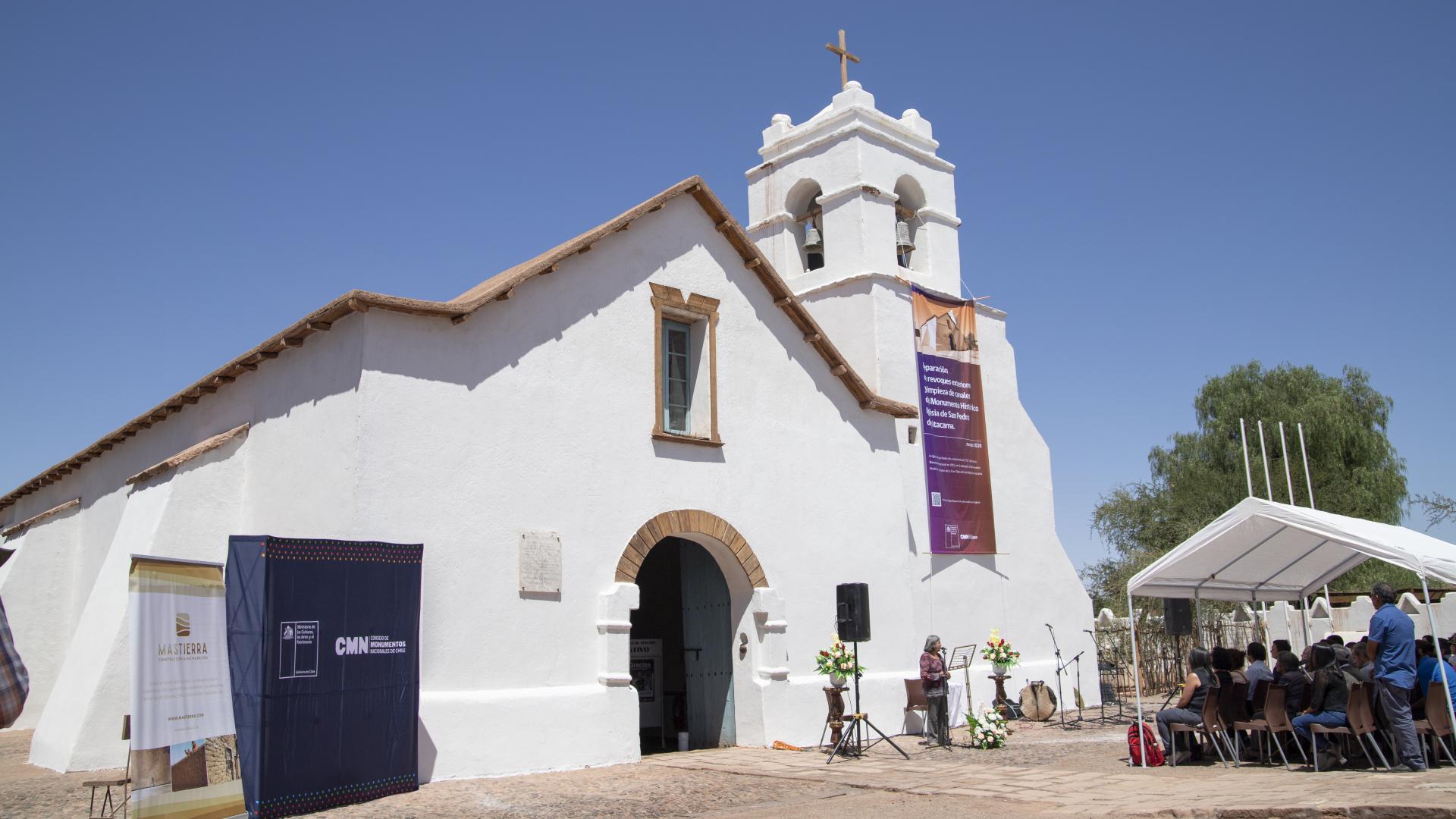 Consejo de Monumentos Nacionales inaugura obras que protegerán la estructura de la Iglesia de San Pedro de Atacama | Consejo de Monumentos Nacionales de Chile Consejo de Monumentos Nacionales inaugura obras que protegerán la estructura de la Iglesia de San Pedro de Atacama | Consejo de Monumentos Nacionales de Chile