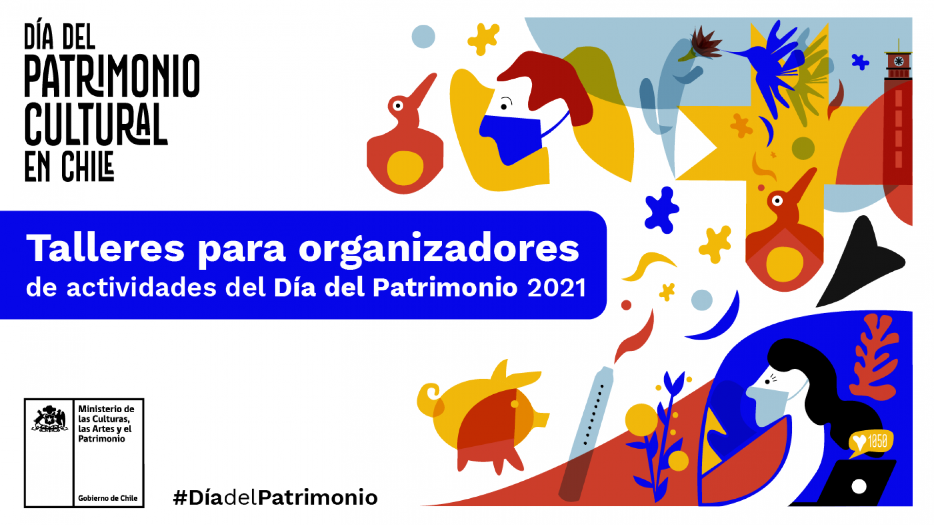 Imagen de Talleres para apoyar a organizadores del #DíaDelPatrimonio 2021