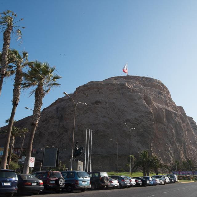 Imagen del monumento Morro de Arica