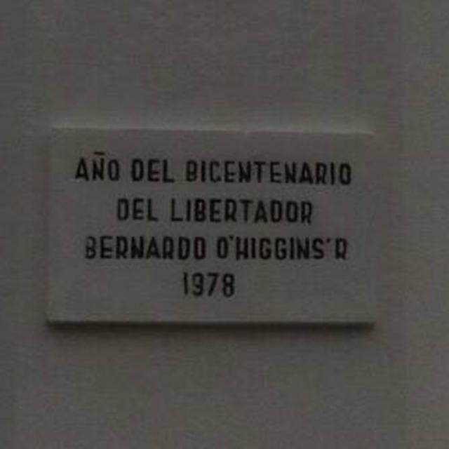 Imagen del monumento Bernardo O&#039;Higgins