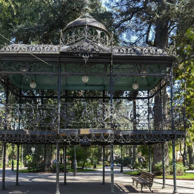 Imagen del monumento Kiosco Cívico de la Plaza de Armas de Curicó