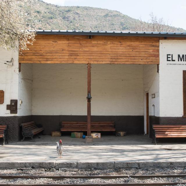 Imagen del monumento Construcciones existentes a lo largo del trazado del ex ferrocarril de Puente Alto a El Volcán