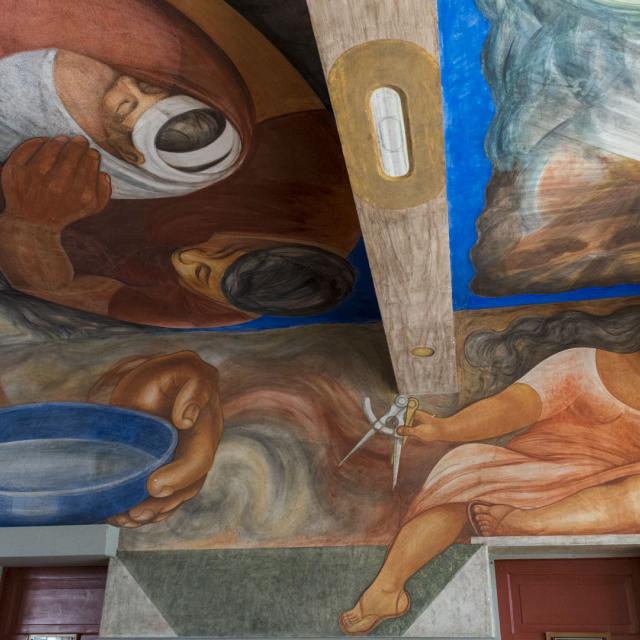 Imagen del monumento Murales de la Escuela México