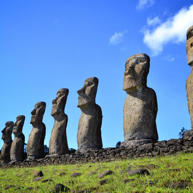 Imagen del monumento Isla de Pascua