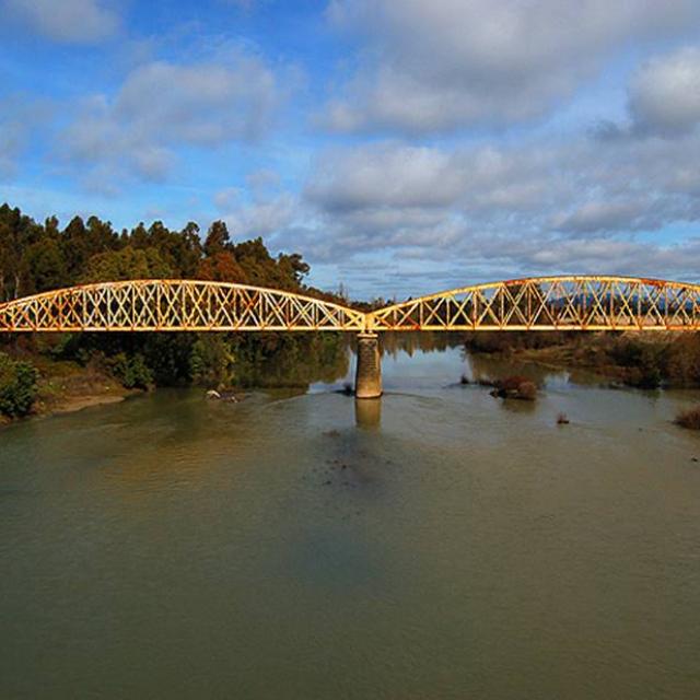 Imagen del monumento Puente ferroviario de Perquilauquén