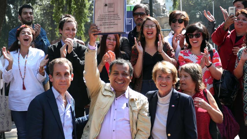 Imagen de Ministra Valdés anuncia ampliación de Zona Típica de los barrios Brasil y Yungay en Santiago Poniente