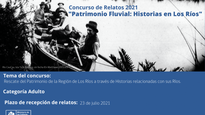 Imagen de Concurso de Relatos 2021 “Patrimonio Fluvial: Historias en Los Ríos”