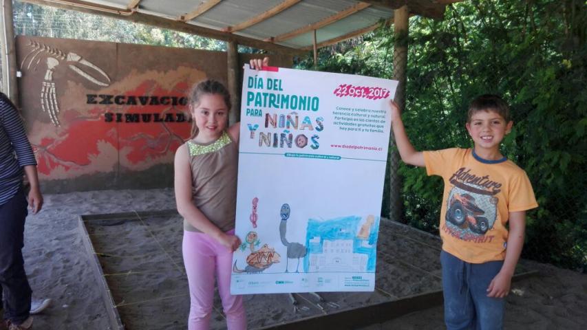 Imagen de Resultados concurso creación afiche del Día del Patrimonio para Niñas y Niños