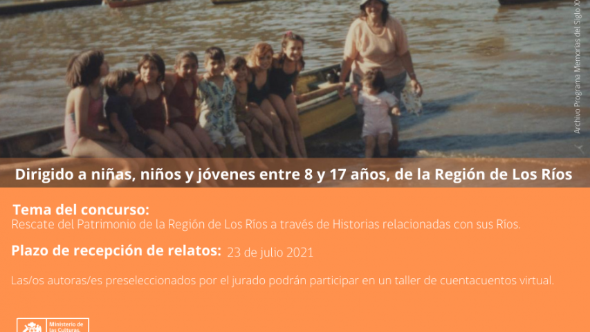 Imagen de Concurso de Relatos 2021 “Patrimonio Fluvial: Historias en Los Ríos”