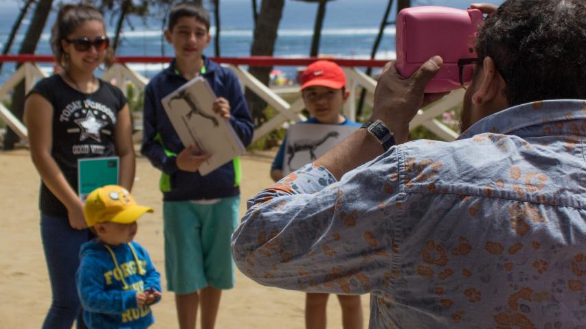 Imagen de Turistas en Pichilemu aprenden a cuidar el Patrimonio