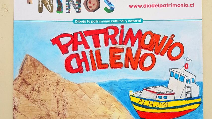 Imagen de Resultados concurso creación afiche del Día del Patrimonio para Niñas y Niños