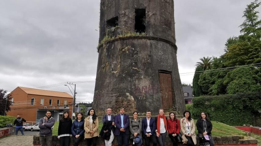 Imagen de Consejeros y equipo técnico del Consejo de Monumentos Nacionales visitaron Valdivia para constatar avances en obras relevantes para la ciudad 