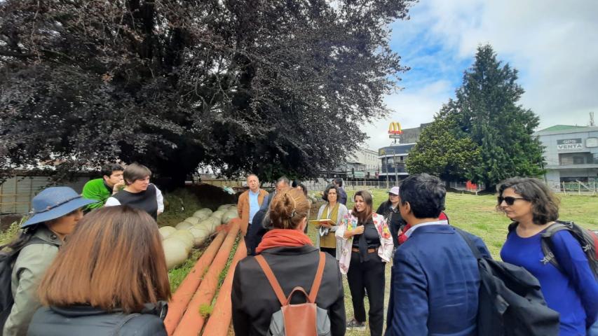 Imagen de Consejeros y equipo técnico del Consejo de Monumentos Nacionales visitaron Valdivia para constatar avances en obras relevantes para la ciudad 