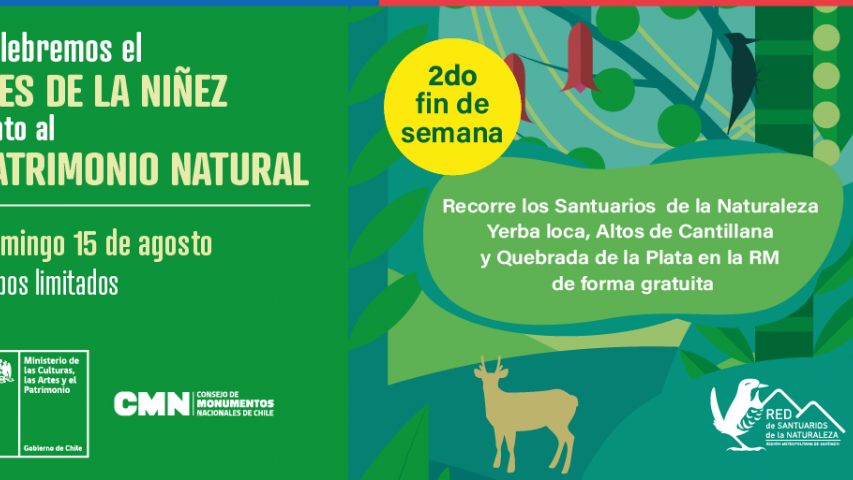 Imagen de ¡Sumamos un nuevo día para disfrutar el Patrimonio Natural! El domingo 15 tres Santuarios de la Naturaleza abrirán gratis