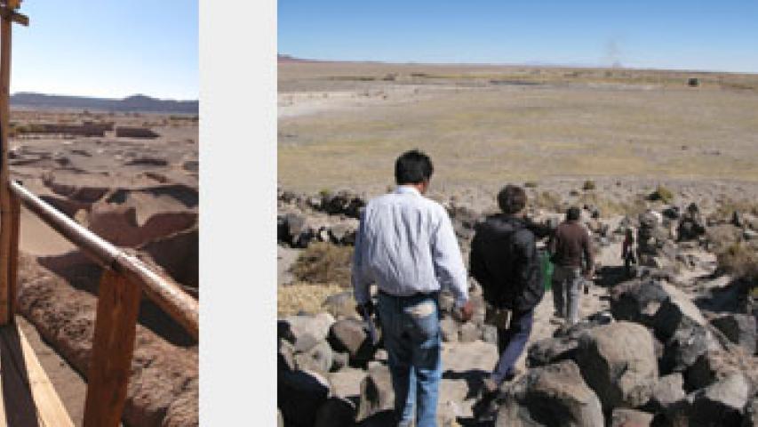 Imagen de Visita del Secretario Ejecutivo del Consejo de Monumentos Nacionales a San Pedro de Atacama