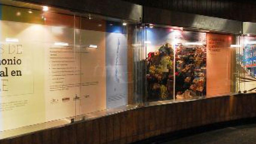 Imagen de Exposición Sitios de Patrimonio Mundial en Chile en el Metro de Santiago